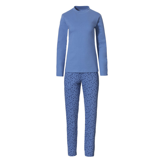 By Louise Dames pyjama set interlock lange mouw + broek BL-986+988-B large