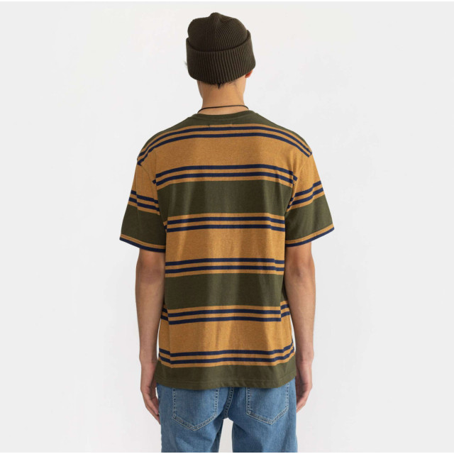 Revolution Loose t-shirt army stripe 1306-army large