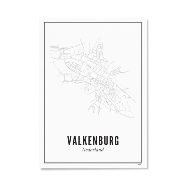 Wijck. Print valkenburg 30x40 Print Valkenburg 30x40 large