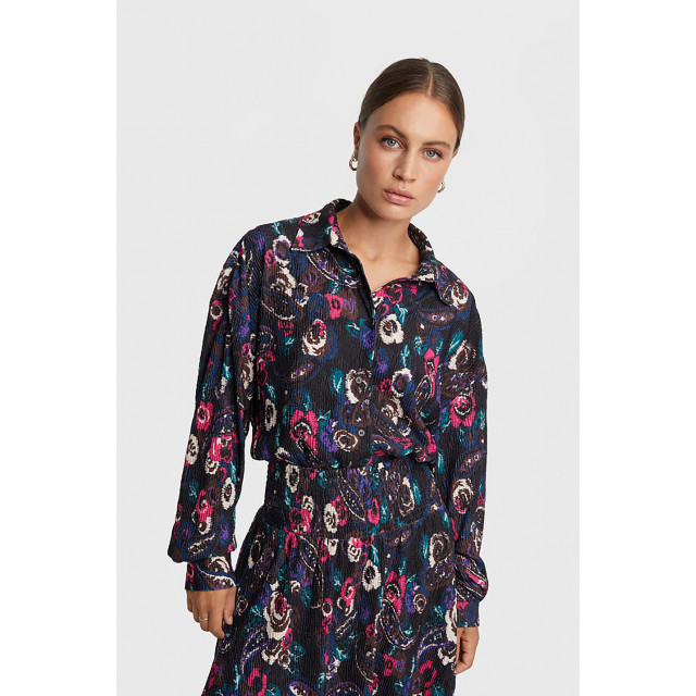 Alix The Label 2308922332 ladies woven paisley flower oversized blouse 2308922332 Ladies woven paisley flower oversized blouse large