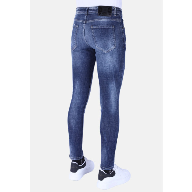 Local Fanatic Denim blue stone washed jeans slim fit 1103 LF-DNM-1103 large