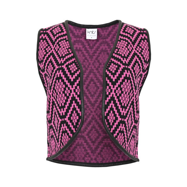 MAICAZZ Knits hadar vest ikat magenta wi23.65.204 WI23.65.204 large MAICAZZ Knits hadar vest ikat magenta wi23.65.204 WI23.65.204 large