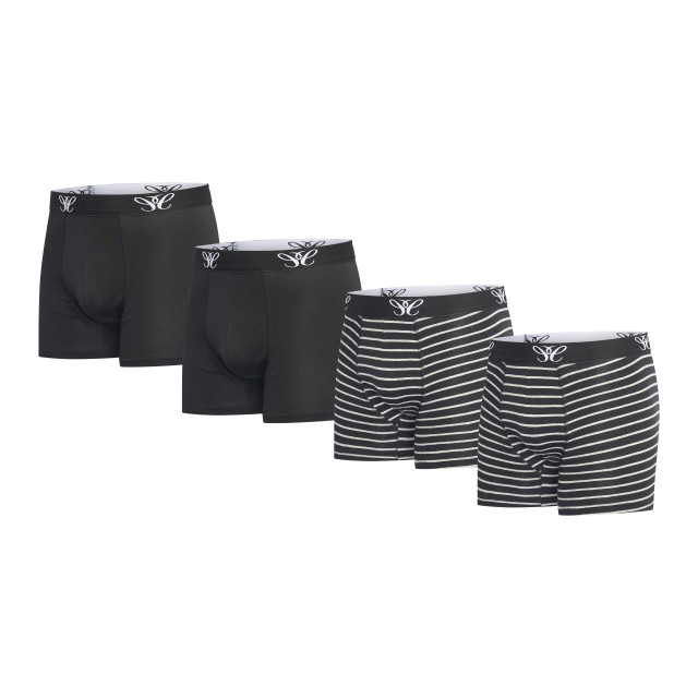 Cappuccino Italia 4-pack boxers CAP-4P-BOX-STBLK-L large
