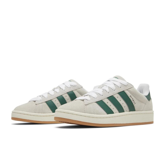 Adidas Campus 00s crystal white dark green GY0038 large
