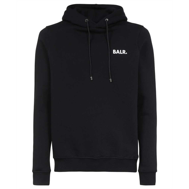 BALR. Brand straight hoodie B1261.1018-BLK-S large