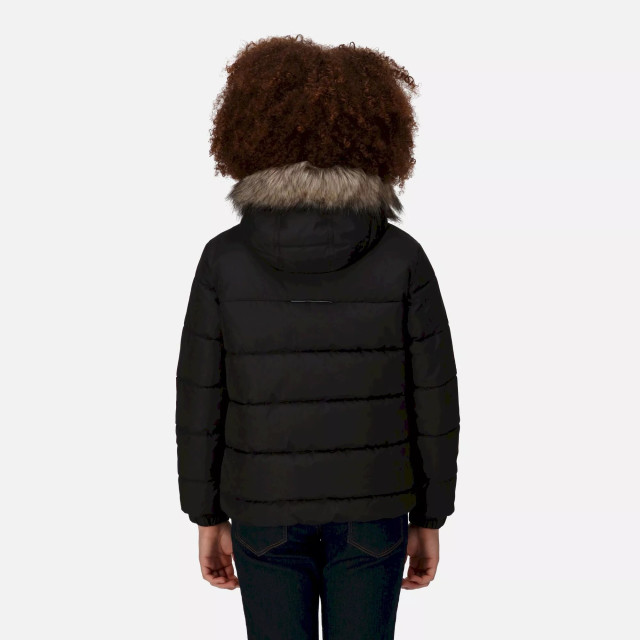 Regatta Parka met imitatiebont voor kinderen UTRG8399_black large