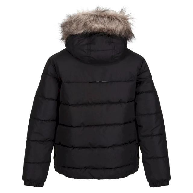 Regatta Parka met imitatiebont voor kinderen UTRG8399_black large
