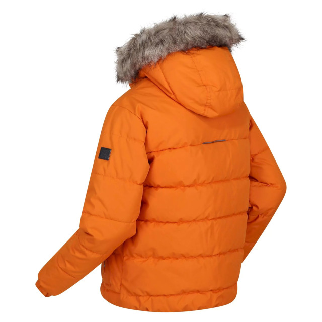 Regatta Parka met imitatiebont voor kinderen UTRG8399_maple large