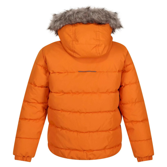 Regatta Parka met imitatiebont voor kinderen UTRG8399_maple large