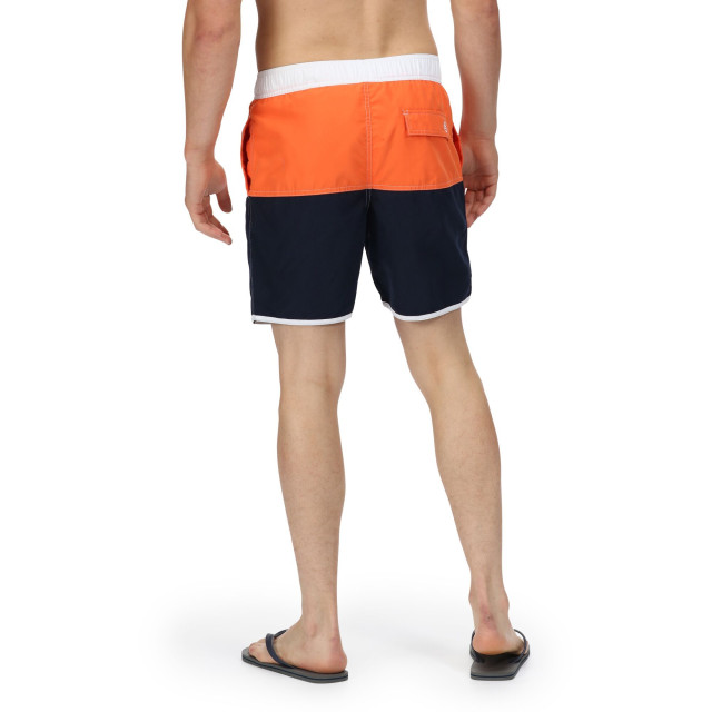 Regatta Heren benicio zwemshorts UTRG7217_navymagmaorange large