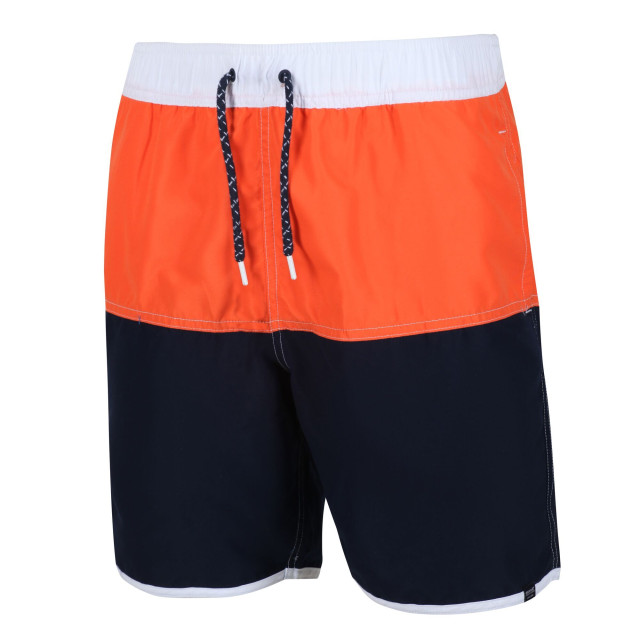 Regatta Heren benicio zwemshorts UTRG7217_navymagmaorange large