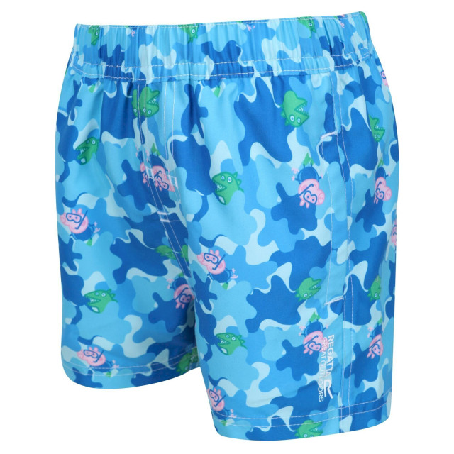 Regatta Baby peppa pig camo zwemshort UTRG7527_coolaqua large