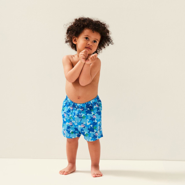 Regatta Baby peppa pig camo zwemshort UTRG7527_coolaqua large