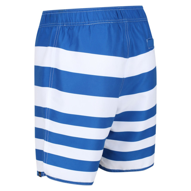 Regatta Heren hamza gestreepte zwemshorts UTRG7318_lapisblue large