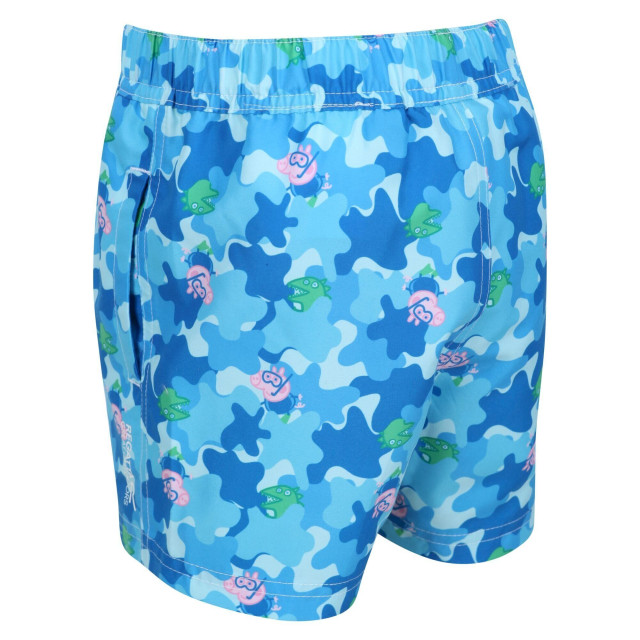 Regatta Baby peppa pig camo zwemshort UTRG7527_coolaqua large