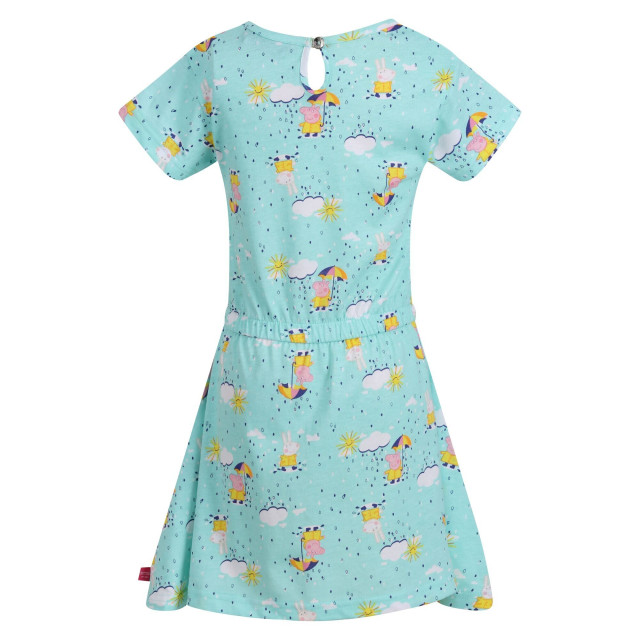 Regatta Peppa pig wolken jurkje voor babymeisjes UTRG7568_arubablue large