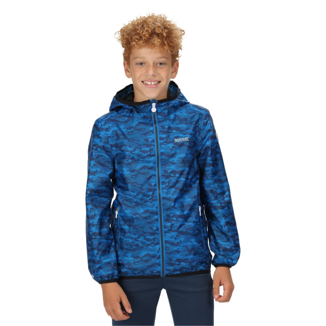 Regatta Kinder/kids lever camo packaway waterdicht jasje UTRG7259_imperialblue large Regatta Kinder/kids lever camo packaway waterdicht jasje UTRG7259_imperialblue large