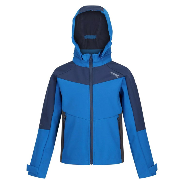 Regatta Childrens/kids eastcott ii soft shell jacket UTRG7991_violetamaranthhaze large