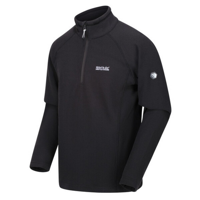 Regatta Geweldige outdoors heren kenger half zip honeycomb fleece UTRG2836_ash large