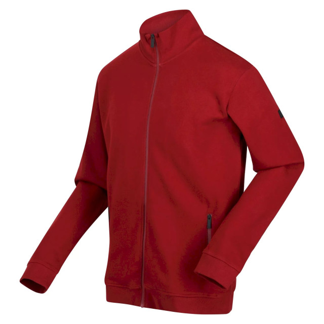 Regatta Heren felton sustainable full zip fleece jacket UTRG8470_syrahred large