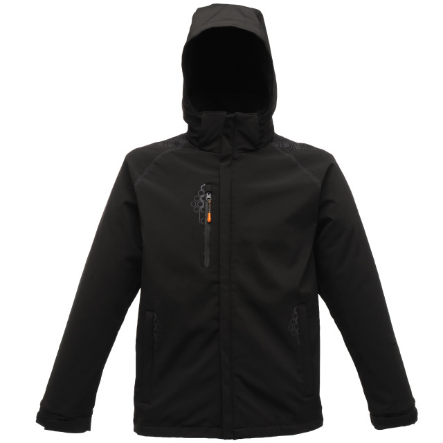 Regatta Heren repeller x-pro softshell jas UTRG1526_black large