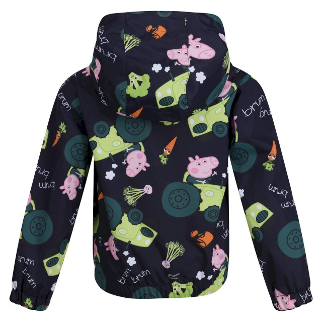 Regatta Kinder/kinder peppa pig trekker jasje UTRG7792_navy large