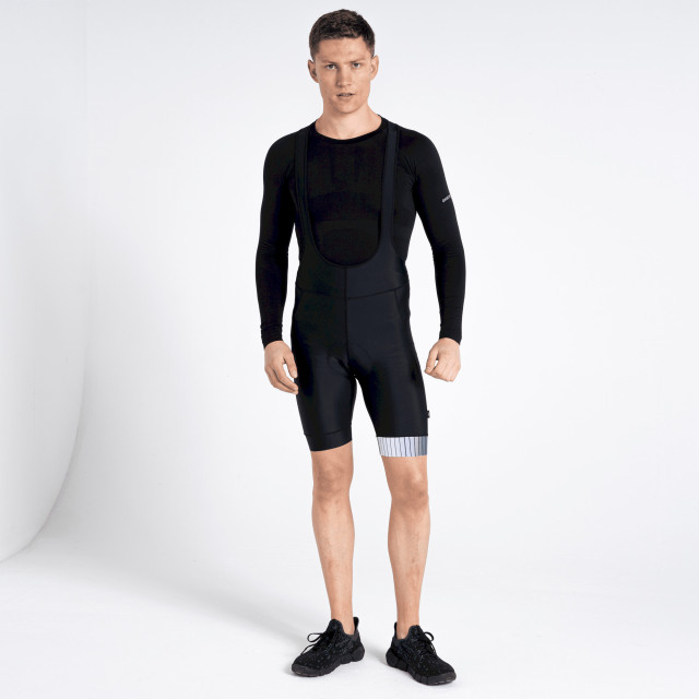 Dare2b Heren wielershort virtuous underlined aep bibbed UTRG7404_black large