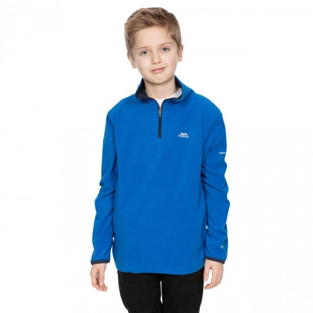 Trespass Jongens etto half zip fleece sweater UTTP3341_blue large