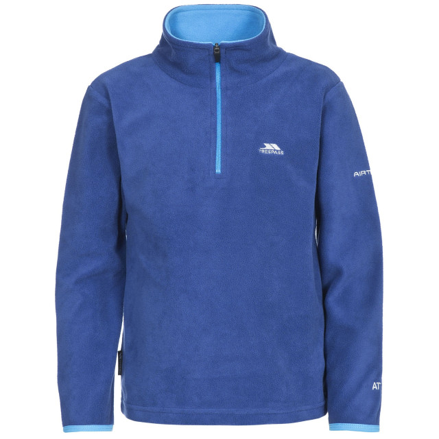 Trespass Jongens etto half zip fleece sweater UTTP3341_blue large