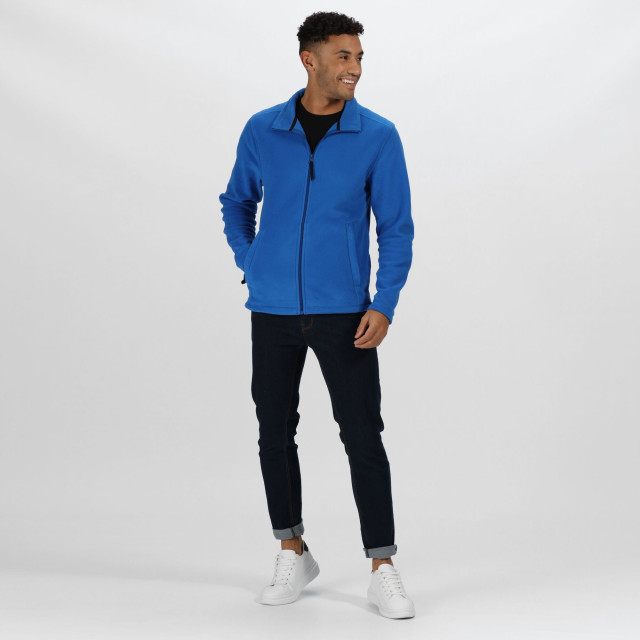Regatta Heren plain micro fleece full zip vest (lite laag) UTRG1551_oxfordblue large