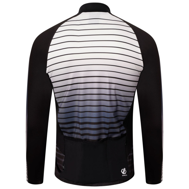 Dare2b Heren aep virtuous onderstreepte wielertrui met lange mouwen UTRG7023_black large