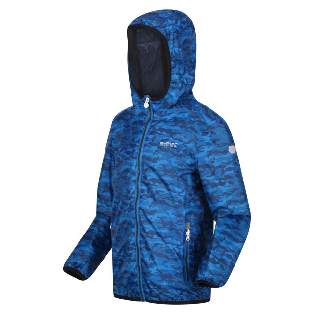 Regatta Kinder/kids lever camo packaway waterdicht jasje UTRG7259_imperialblue large Regatta Kinder/kids lever camo packaway waterdicht jasje UTRG7259_imperialblue large