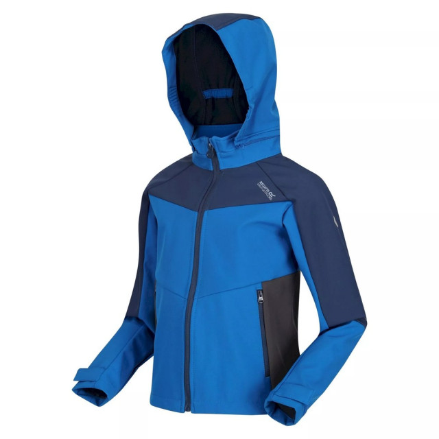 Regatta Childrens/kids eastcott ii soft shell jacket UTRG7991_violetamaranthhaze large