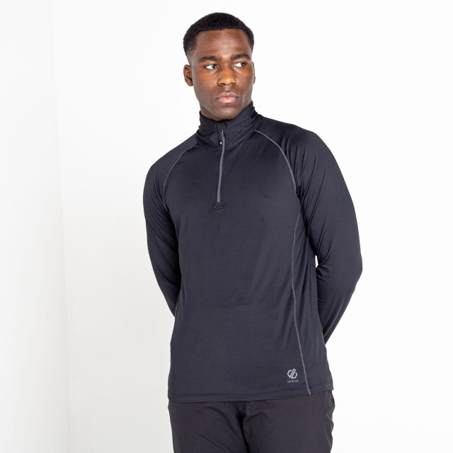 Dare2b Heren fuser core stretch half zip thermo top UTRG7265_black large