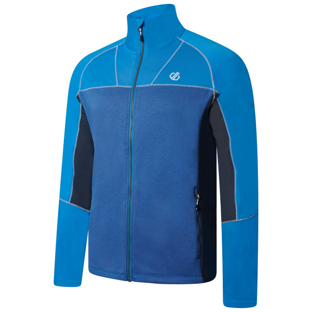 Dare2b Heren reformed ii core stretch gerecycleerd fleece jas UTRG7313_tetonbluesnorkelblue large