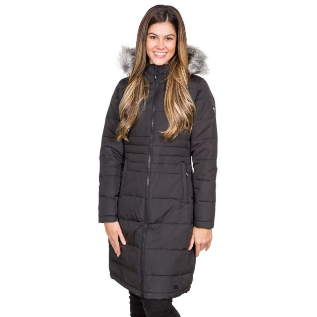 Trespass Dames phyllis dons parka-jas UTTP3543_black large