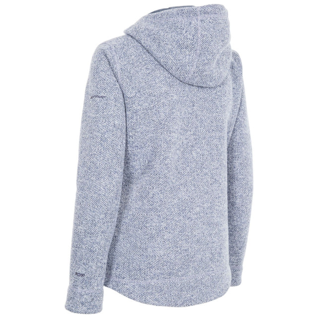 Trespass Kinder/kids reserve fleece full zip hoodie UTTP5707_denimblue large