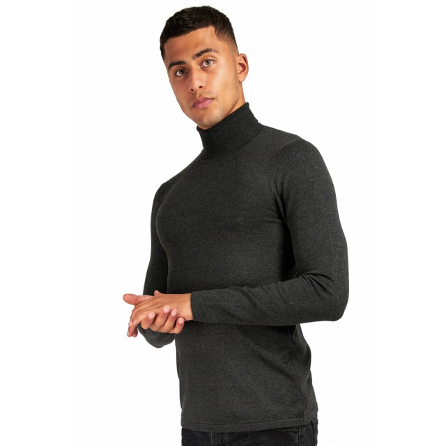 Purewhite Essential knit turtleneck antra 117527354 large