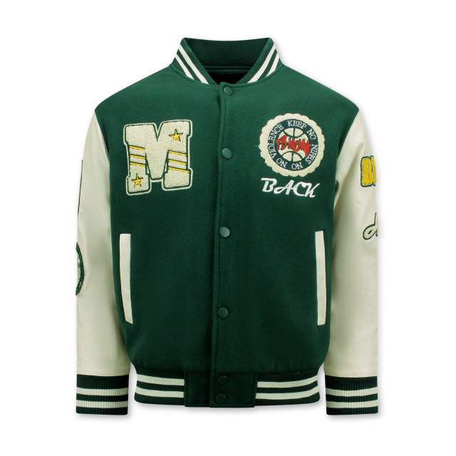 Enos Vintage oversized varsity jacket 7086 LK-7086 large