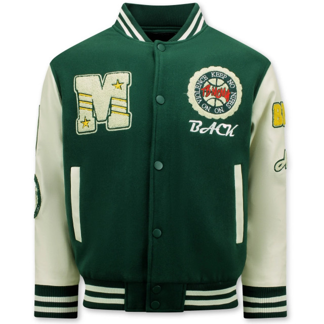 Enos Vintage oversized varsity jacket 7086 LK-7086 large