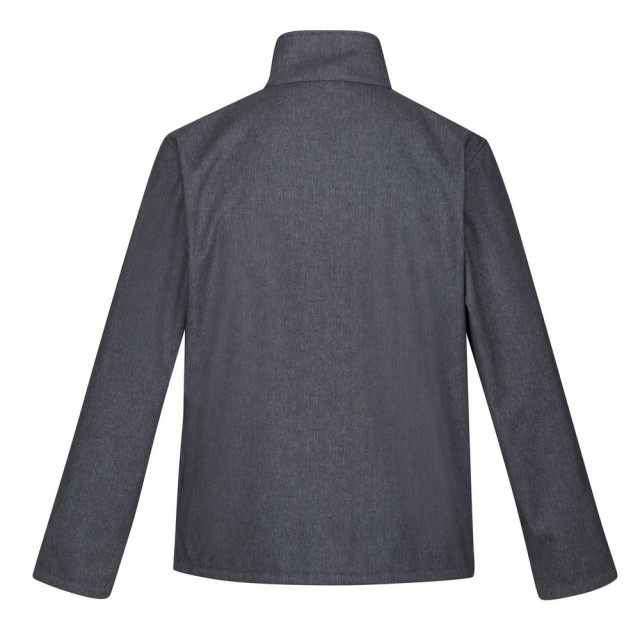 Regatta Heren cera v wind resistant soft shell jas UTRG6259_sealgreymarl large