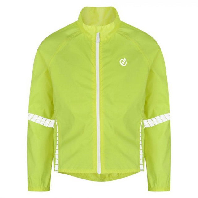 Dare2b Cordial reflecterende wielerjas voor kinderen/kinderen UTRG4017_fluroyellow large Dare2b Cordial reflecterende wielerjas voor kinderen/kinderen UTRG4017_fluroyellow large