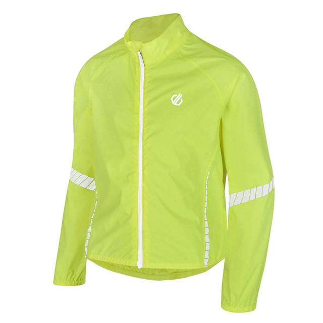 Dare2b Cordial reflecterende wielerjas voor kinderen/kinderen UTRG4017_fluroyellow large Dare2b Cordial reflecterende wielerjas voor kinderen/kinderen UTRG4017_fluroyellow large
