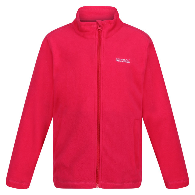 Regatta Groot buitenshuis kinderen/kinderen king ii lichtgewicht full zip fleece jasje UTRG565_pinkpotion large