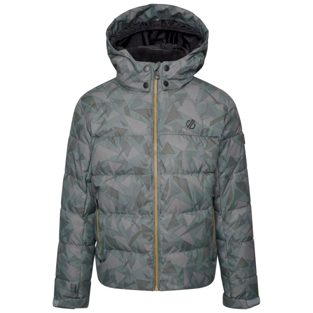 Dare2b Jongens all about geometrische ski jas UTRG8411_duckgreen large