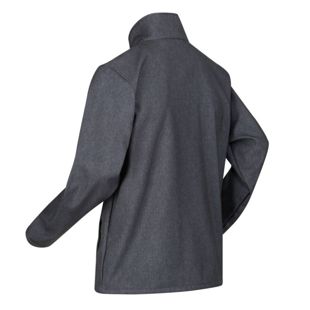 Regatta Heren cera v wind resistant soft shell jas UTRG6259_sealgreymarl large