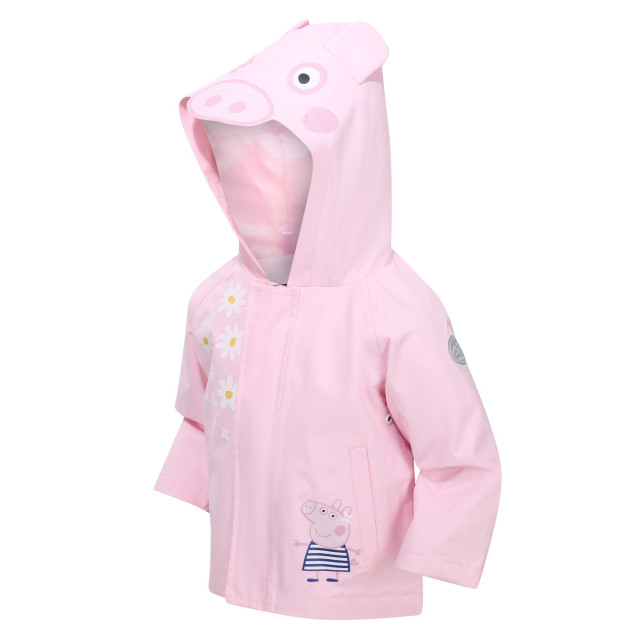 Regatta Kinder/kids peppa pig waterdicht jasje UTRG7315_pinkmist large