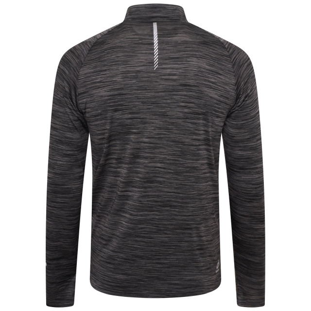 Dare2b Heren accelerate space dye jersey t-shirt met lange mouwen UTRG8598_charcoalgrey large