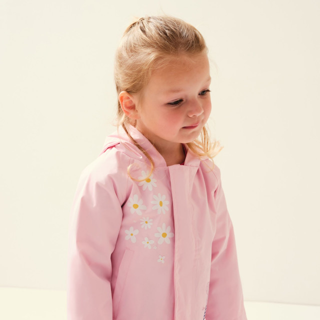 Regatta Kinder/kids peppa pig waterdicht jasje UTRG7315_pinkmist large