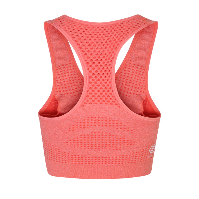 Dare2b Dames dont sweat it ii marl sportbeha UTRG7437_apricotblushpink large